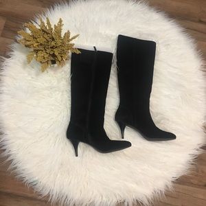Talbots Shoes - Talbots black suede boots Talbots Shoes - Talbots black suede boots